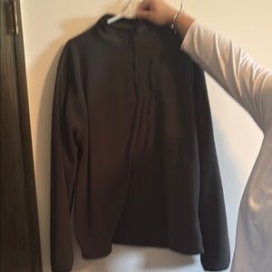 Ducks Unlimited Camo Green 1/2 Zip  Pullover XL